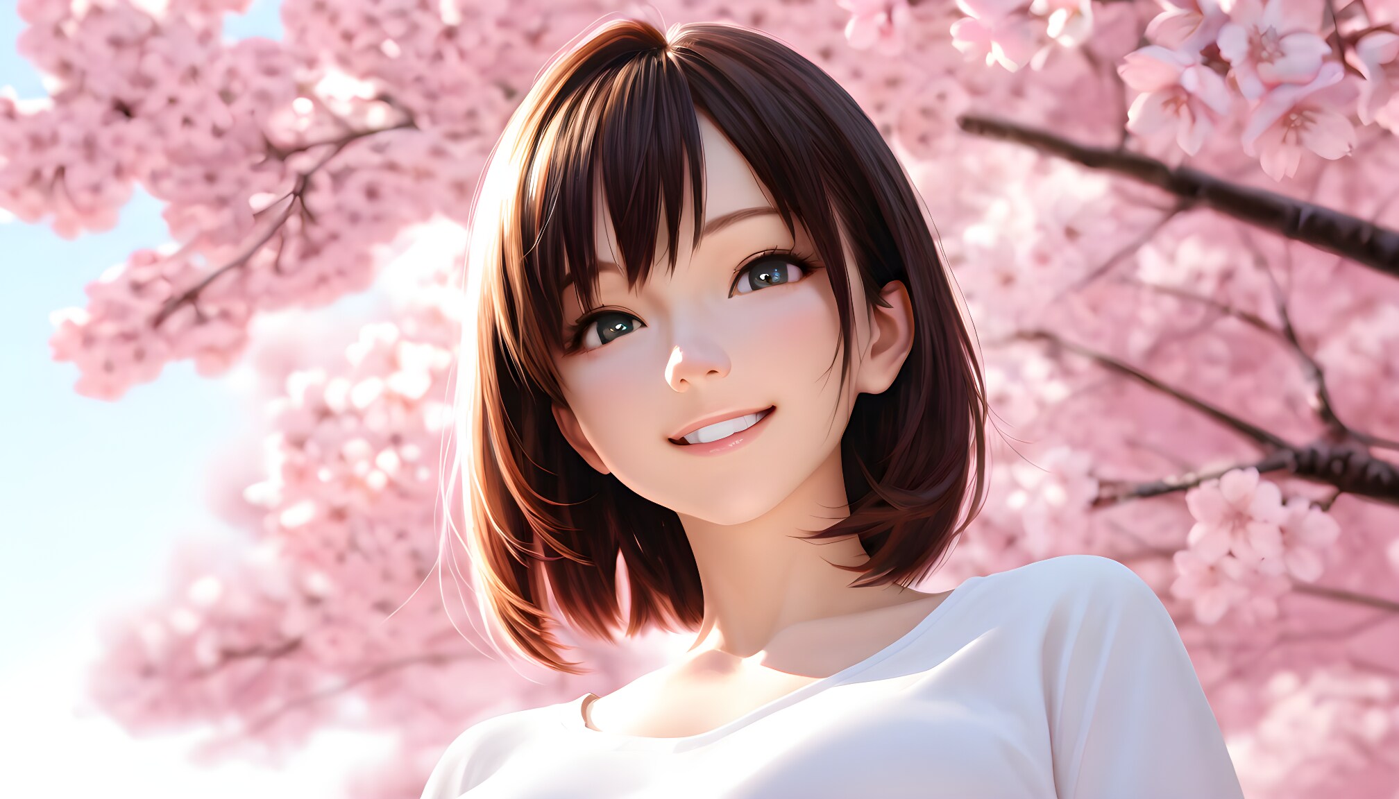 【#桜花】AIに尺八様登場させてとお願いしたら綺麗なお姉さんが出てきたのでとりあえずアプ