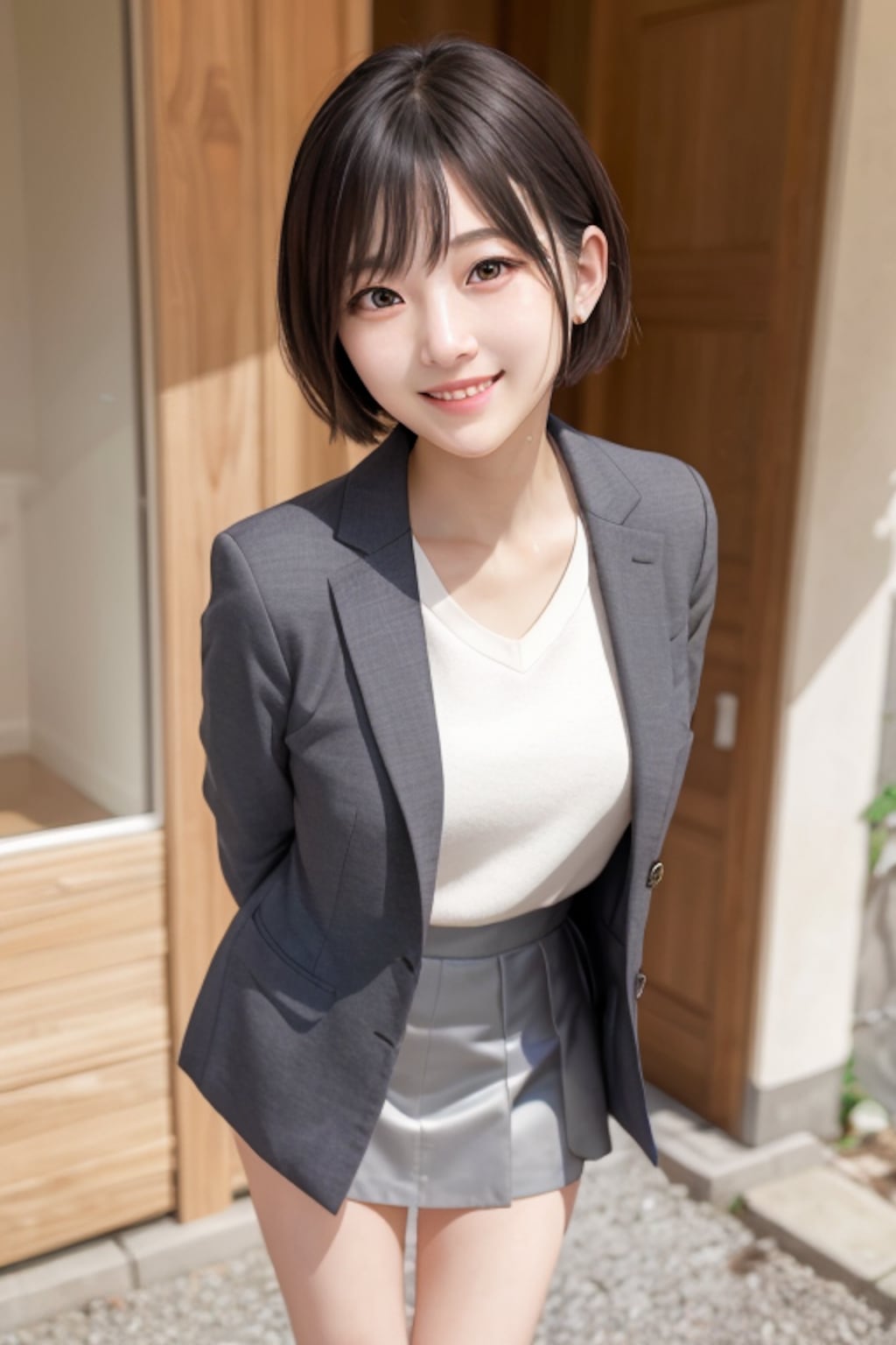 魔法の眼鏡で、服の中を透視された美女たち
