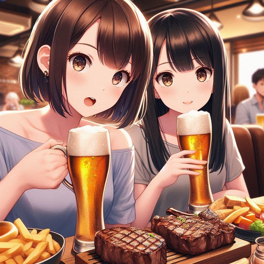 うちの子大人組肉の日会