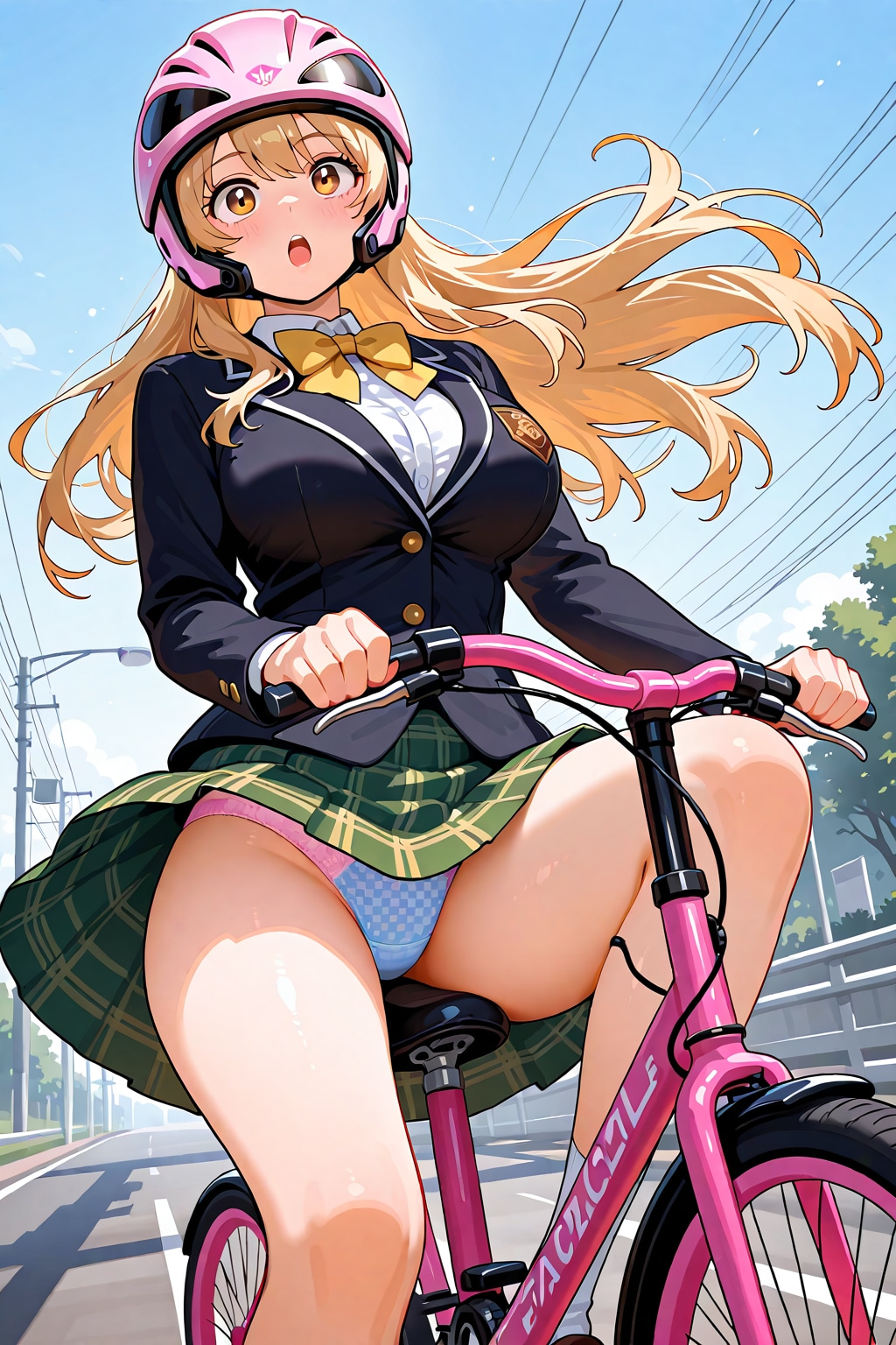 万里奈とサドル(再び)