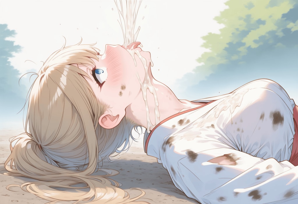嘔吐しちゃう退魔巫女