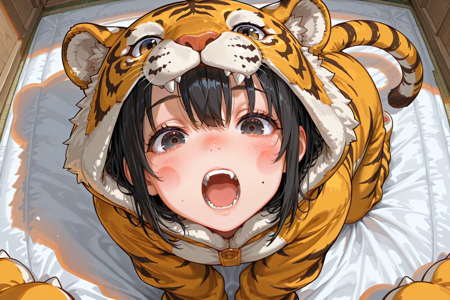 とらのきぐるみ（モデル: ECHIDNA） | の人気AIイラスト・グラビア