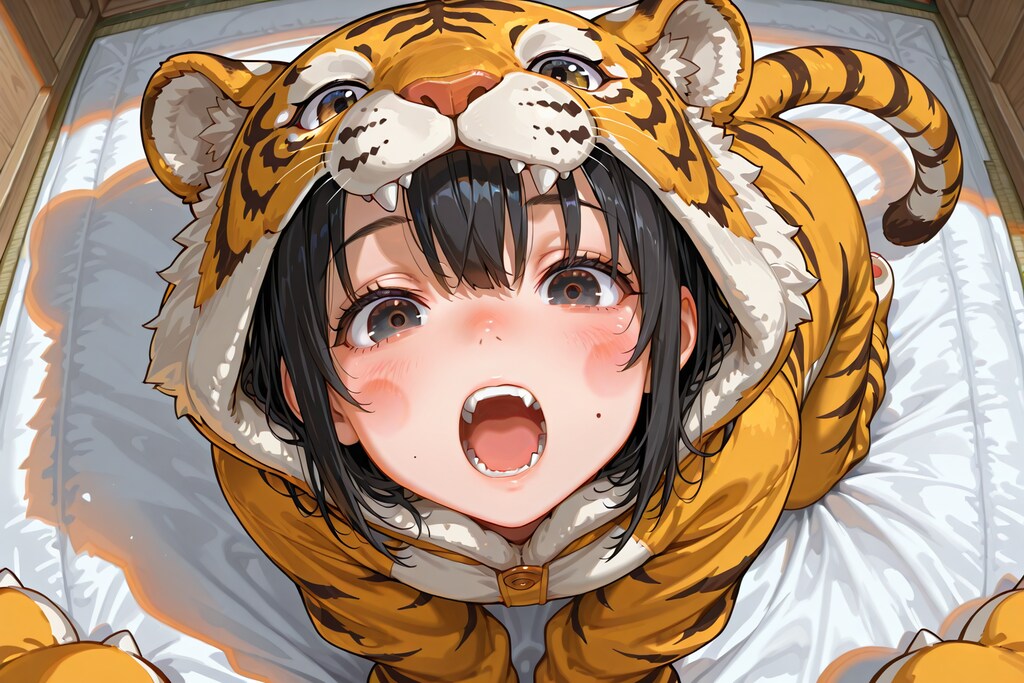 とらのきぐるみ（モデル: ECHIDNA）