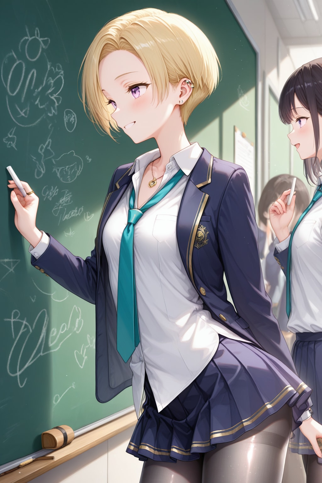 私の落書きは芸術だよ〜？