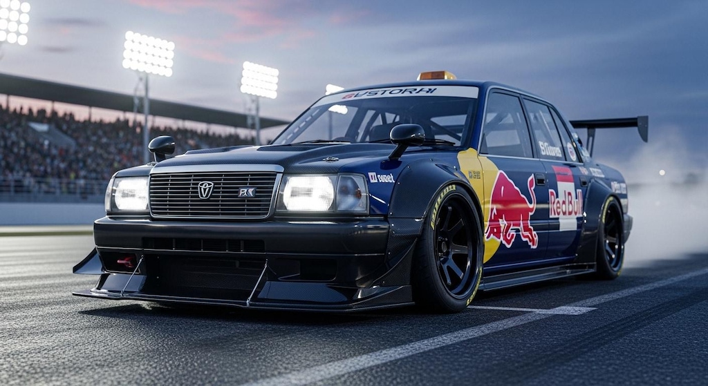 レッドブルコンフォートタクシーレーシングカー