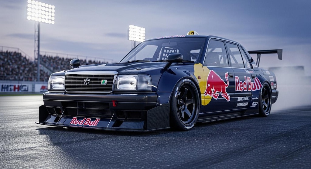レッドブルコンフォートタクシーレーシングカー