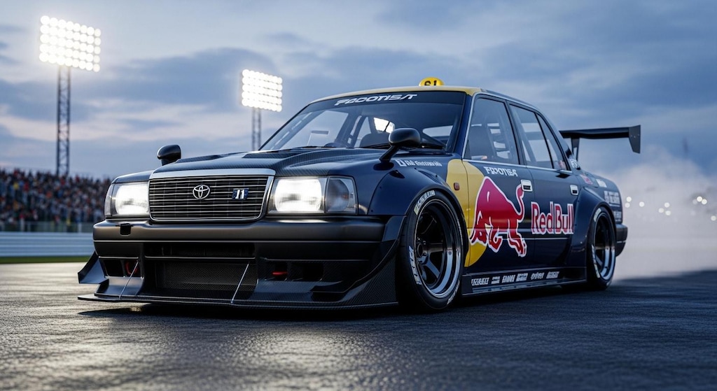 レッドブルコンフォートタクシーレーシングカー