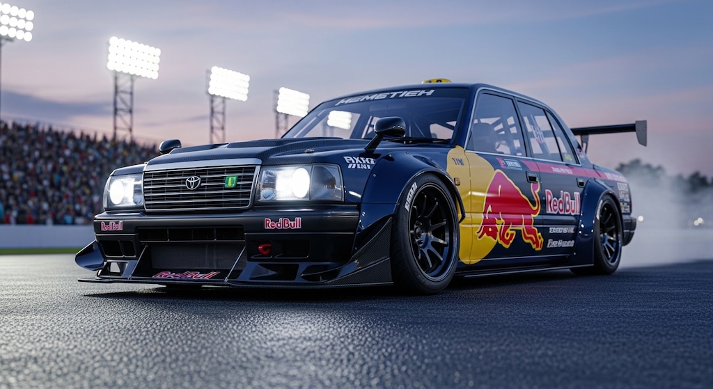 レッドブルコンフォートタクシーレーシングカー