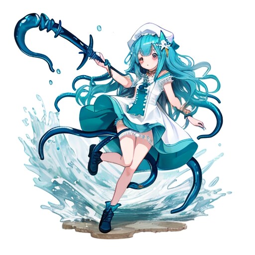 ウミシダの女の子 | の人気AIイラスト・グラビア