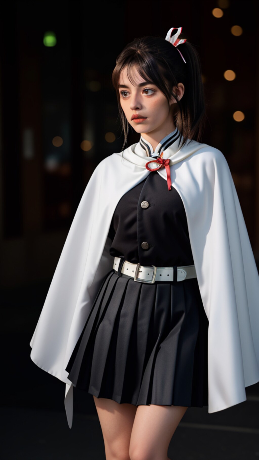 ハロウィンの仮想大会｜胡蝶カナヲのコスプレ