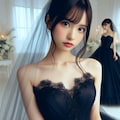 black dress 12枚目