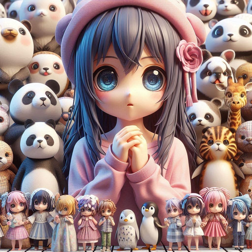 ２フィギュアの整列