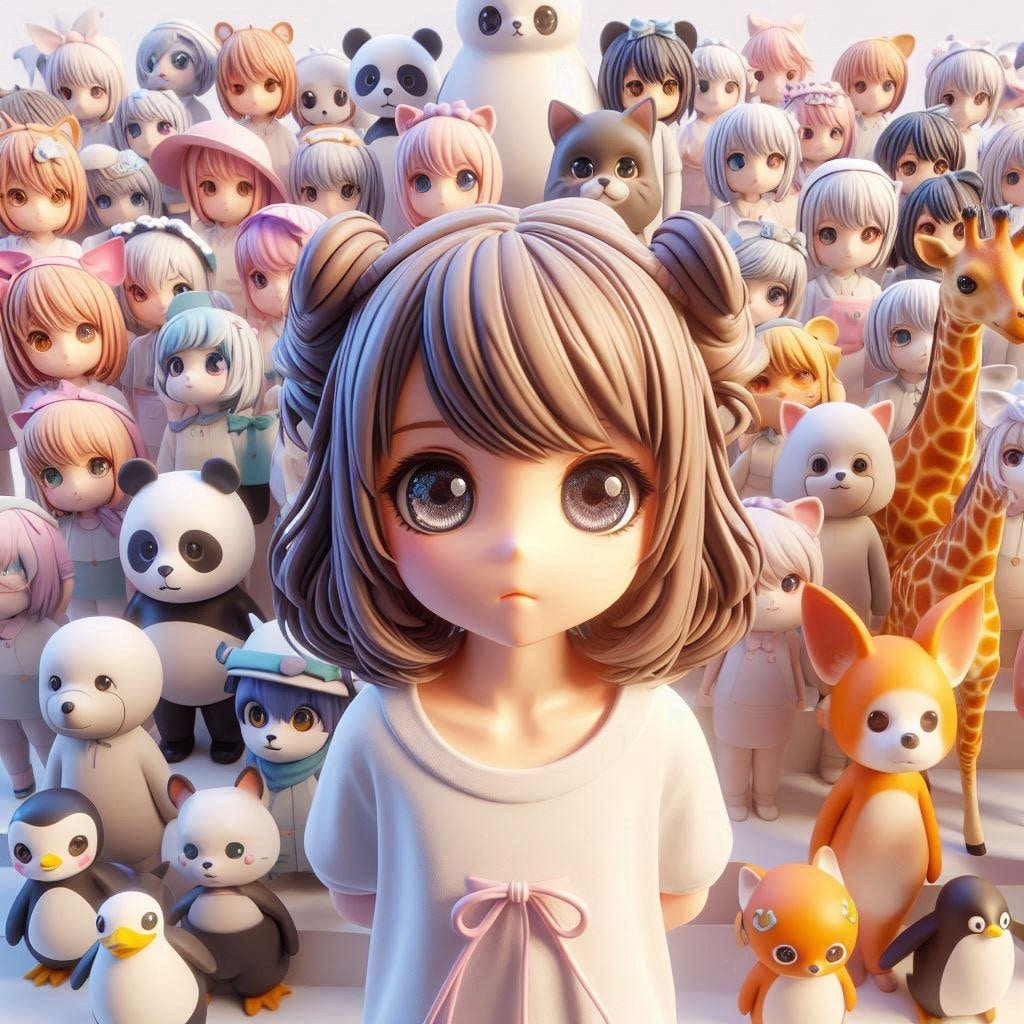 ２フィギュアの整列