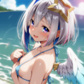がんばってみたんだけど、似合うかな？（天音かなた） 6枚目