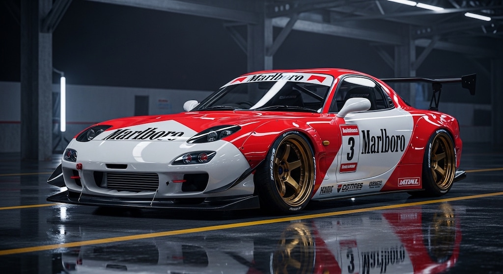 マルボロFD3Sレーシングカー