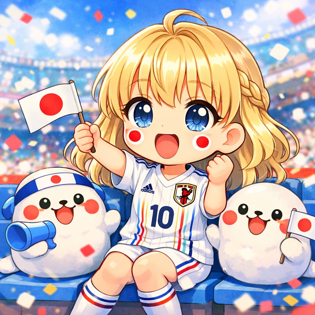がんばれ！ニッポン！！（どっちのユニフォーム好きですか？）