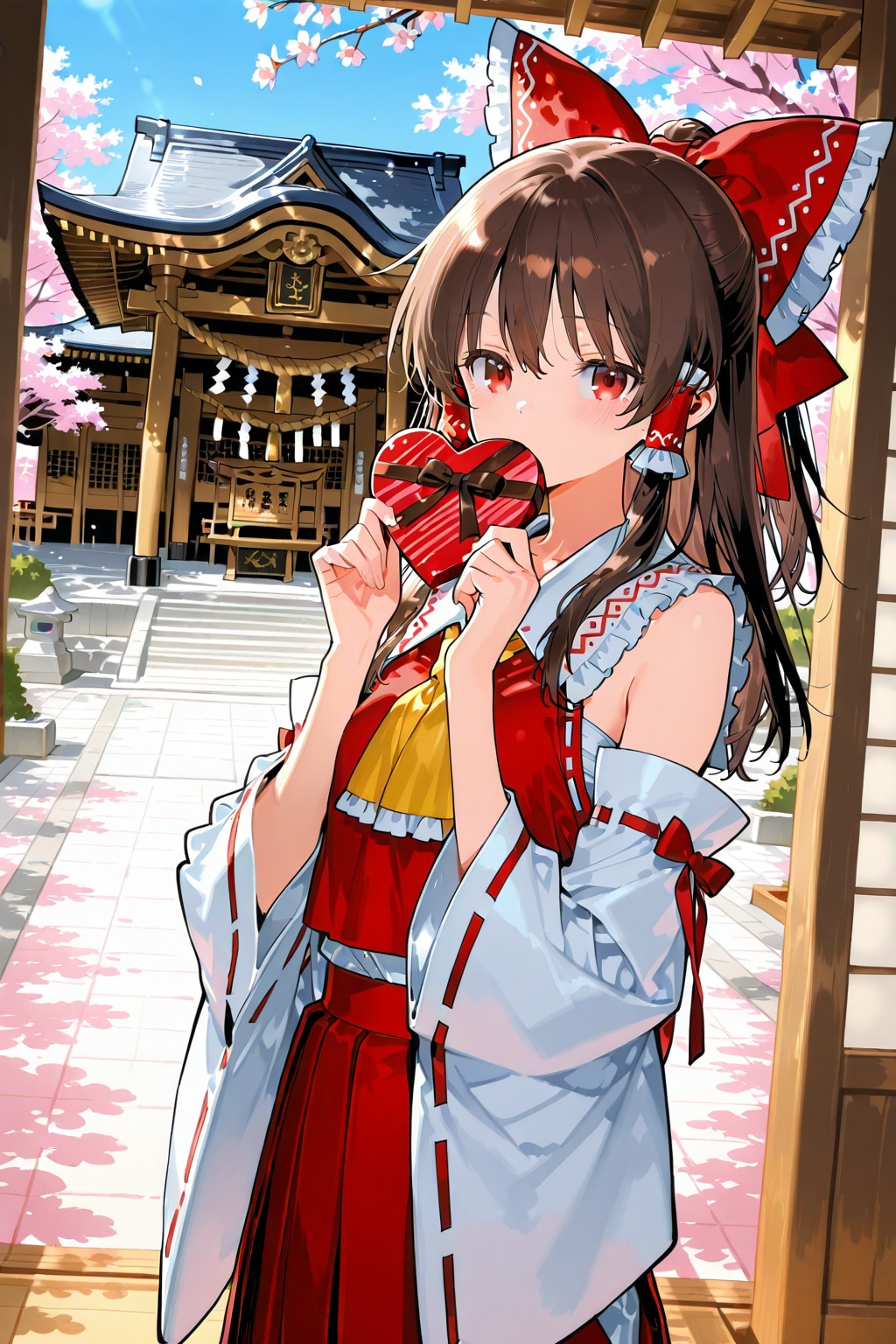 チョコもらっちゃったわ