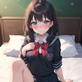恥じらい✖️ふともも✖️制服 2枚目