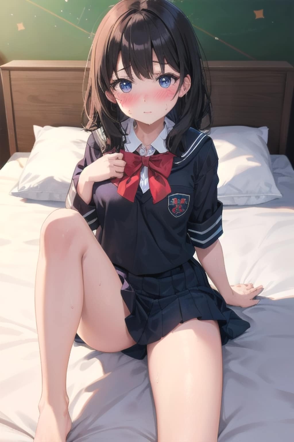 恥じらい✖️ふともも✖️制服