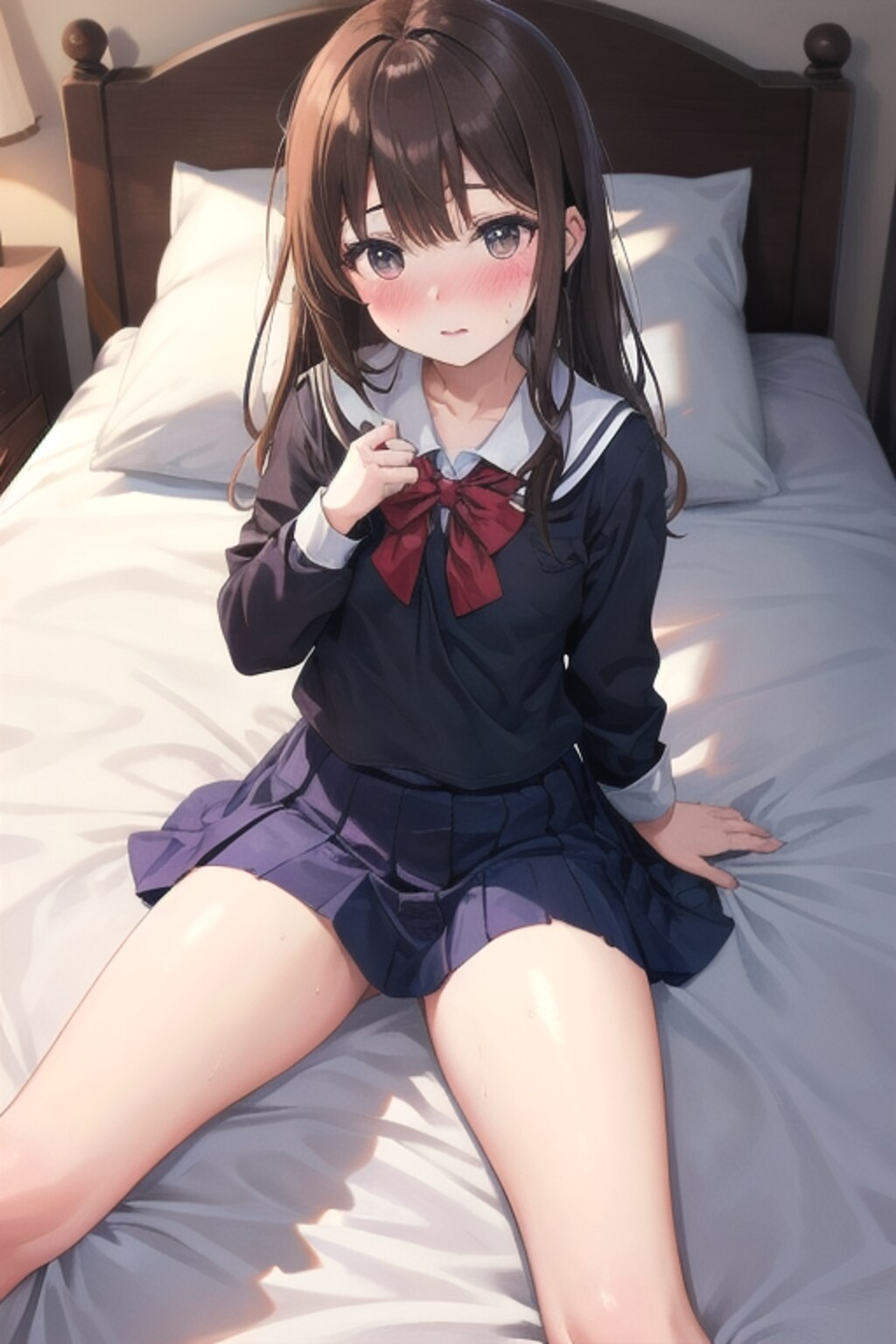 恥じらい✖️ふともも✖️制服
