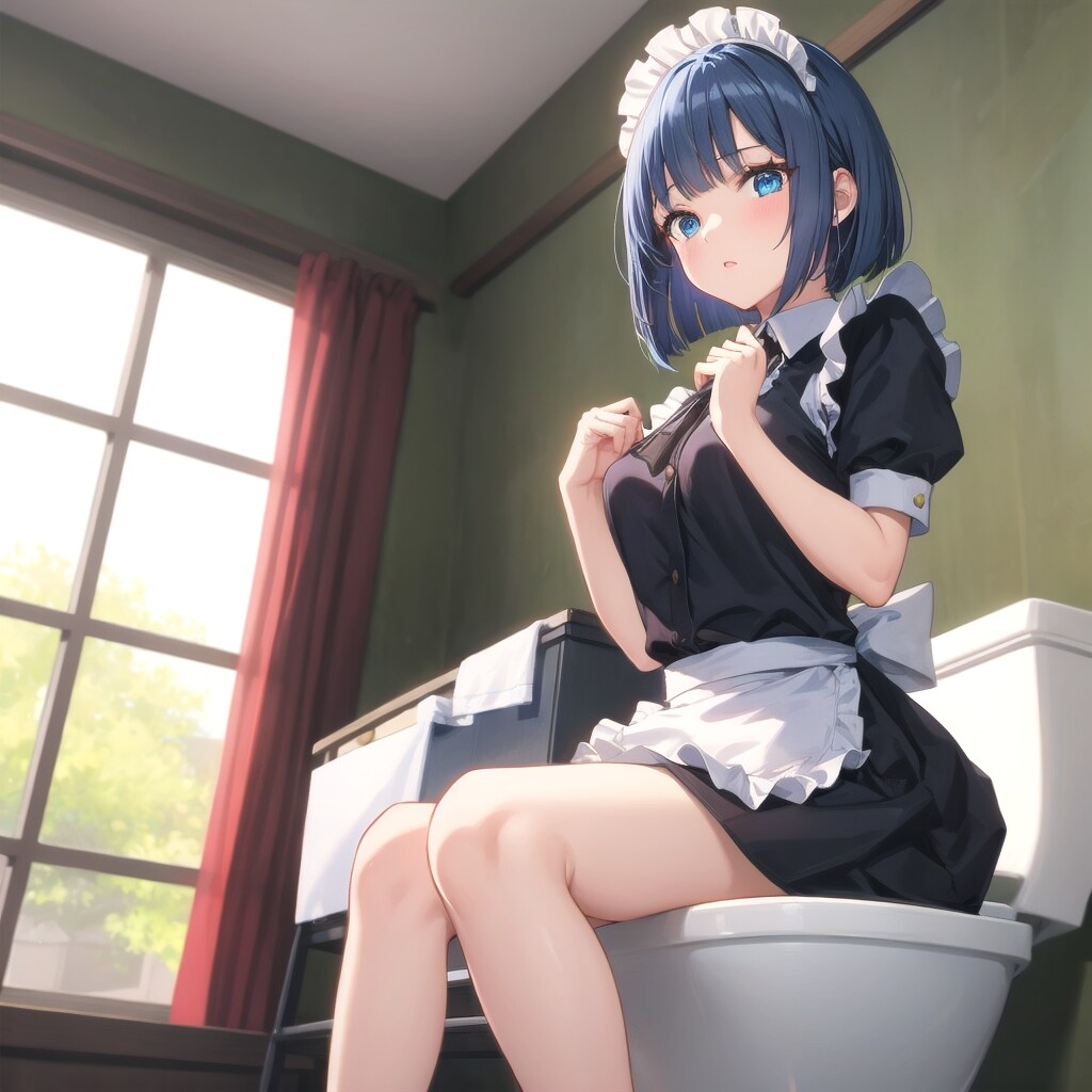 冬の日にトイレであいちゃんほっこりだ　弾
