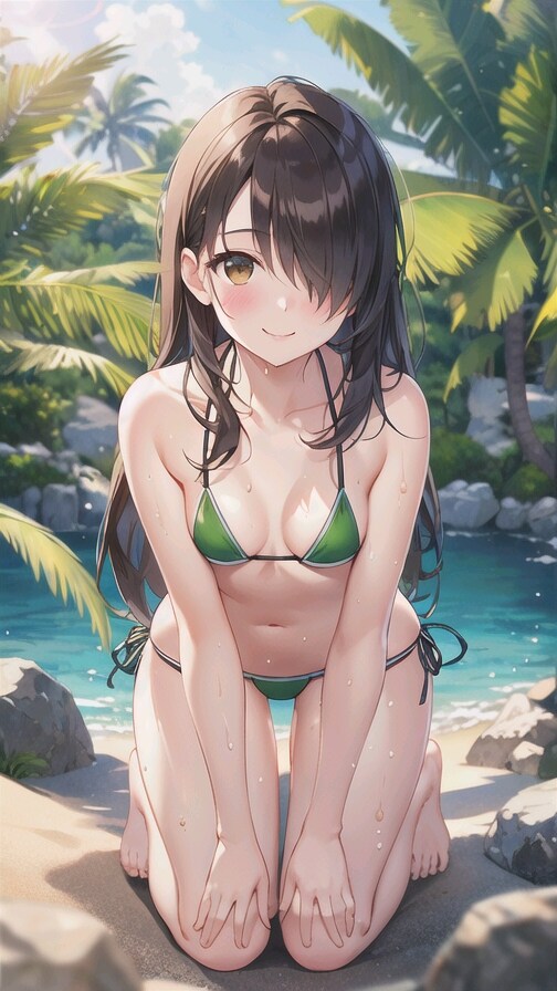 目隠れビキニ