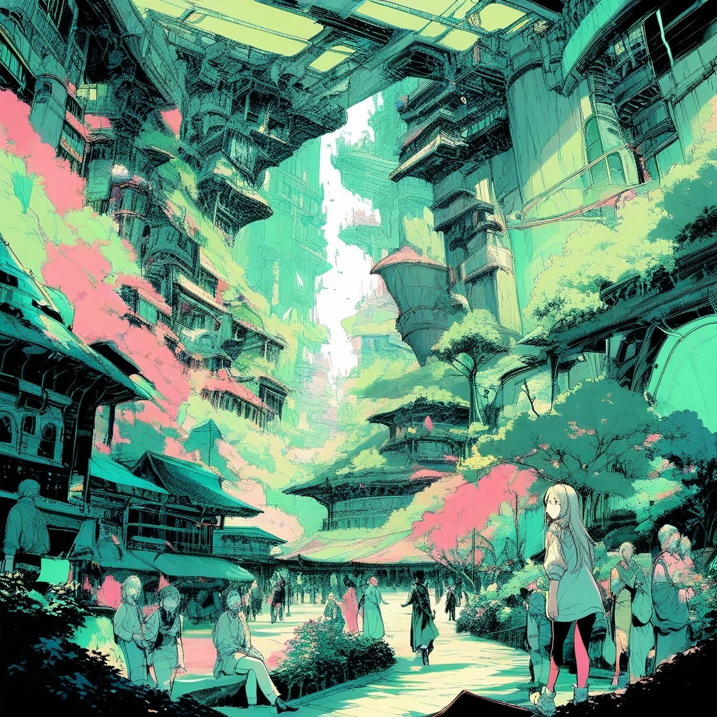 幻想世界散歩4 | の人気AIイラスト・グラビア