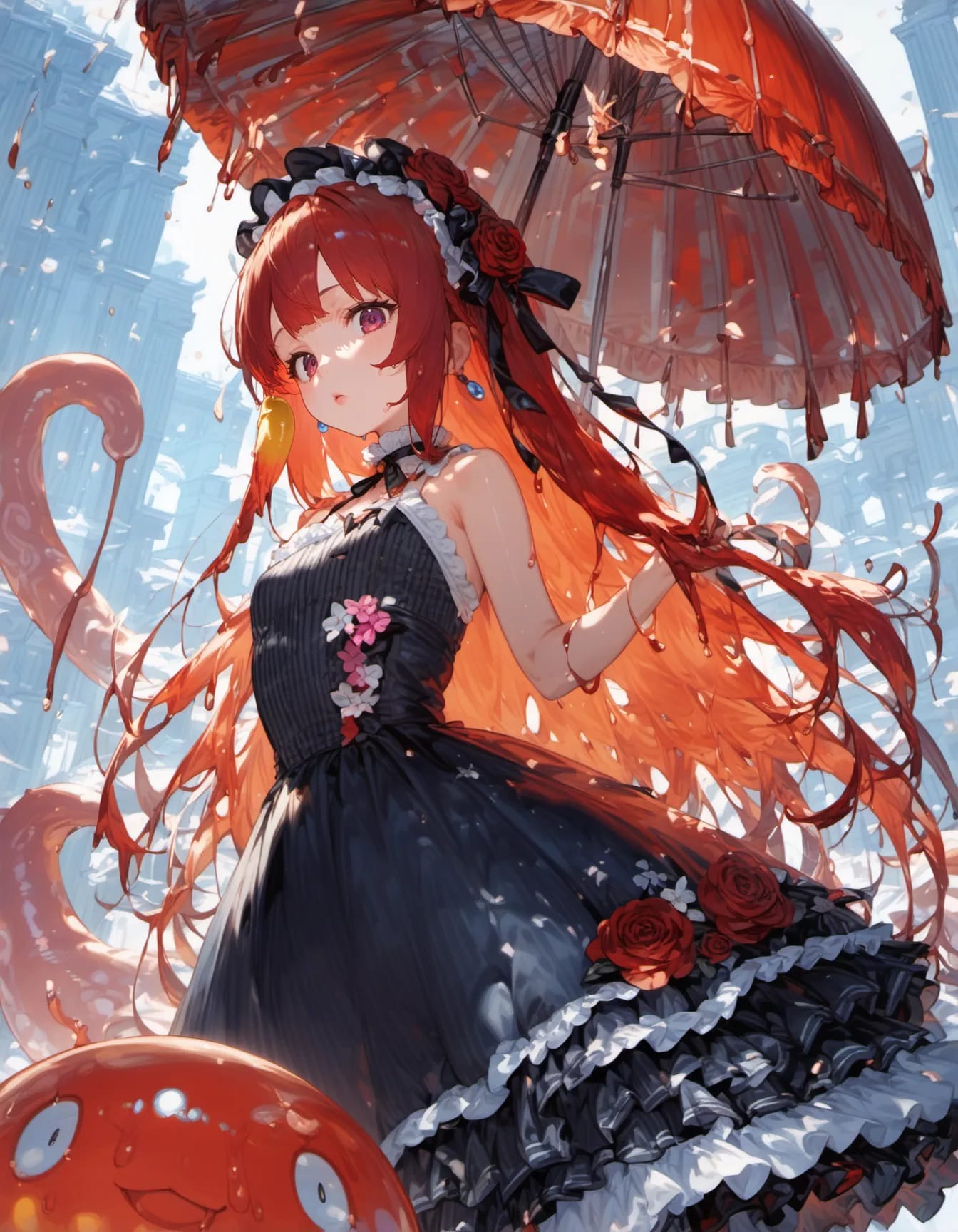 Scarlet Parasol