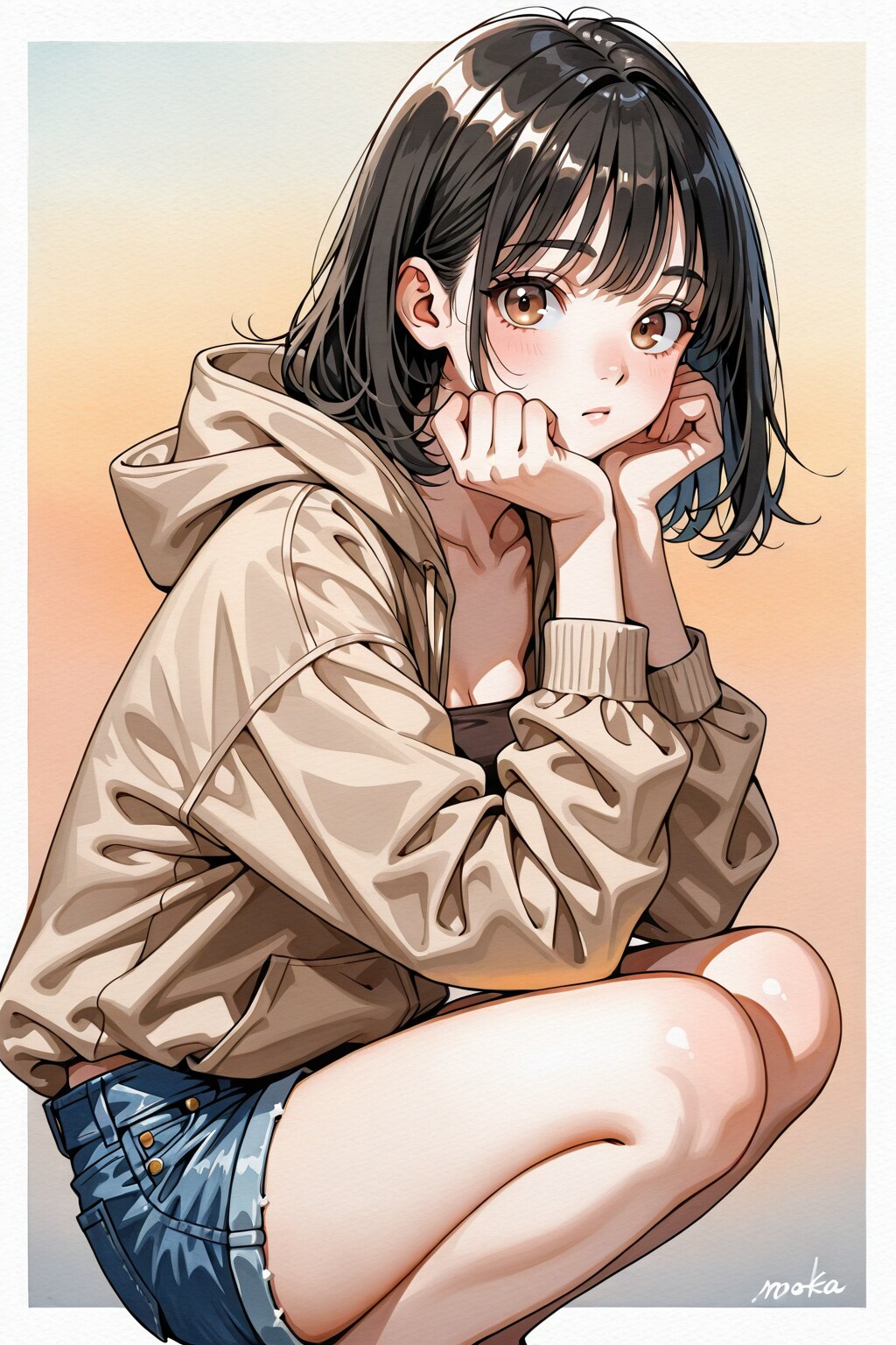 モカ03 | の人気AIイラスト・グラビア