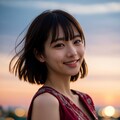 微笑む彼女 No.2 4枚目