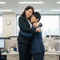 スキンシップを大事にする職場の上司1 9枚目