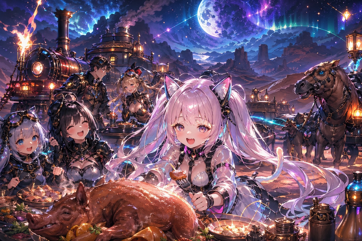 銀ツイにゃん | の人気AIイラスト・グラビア