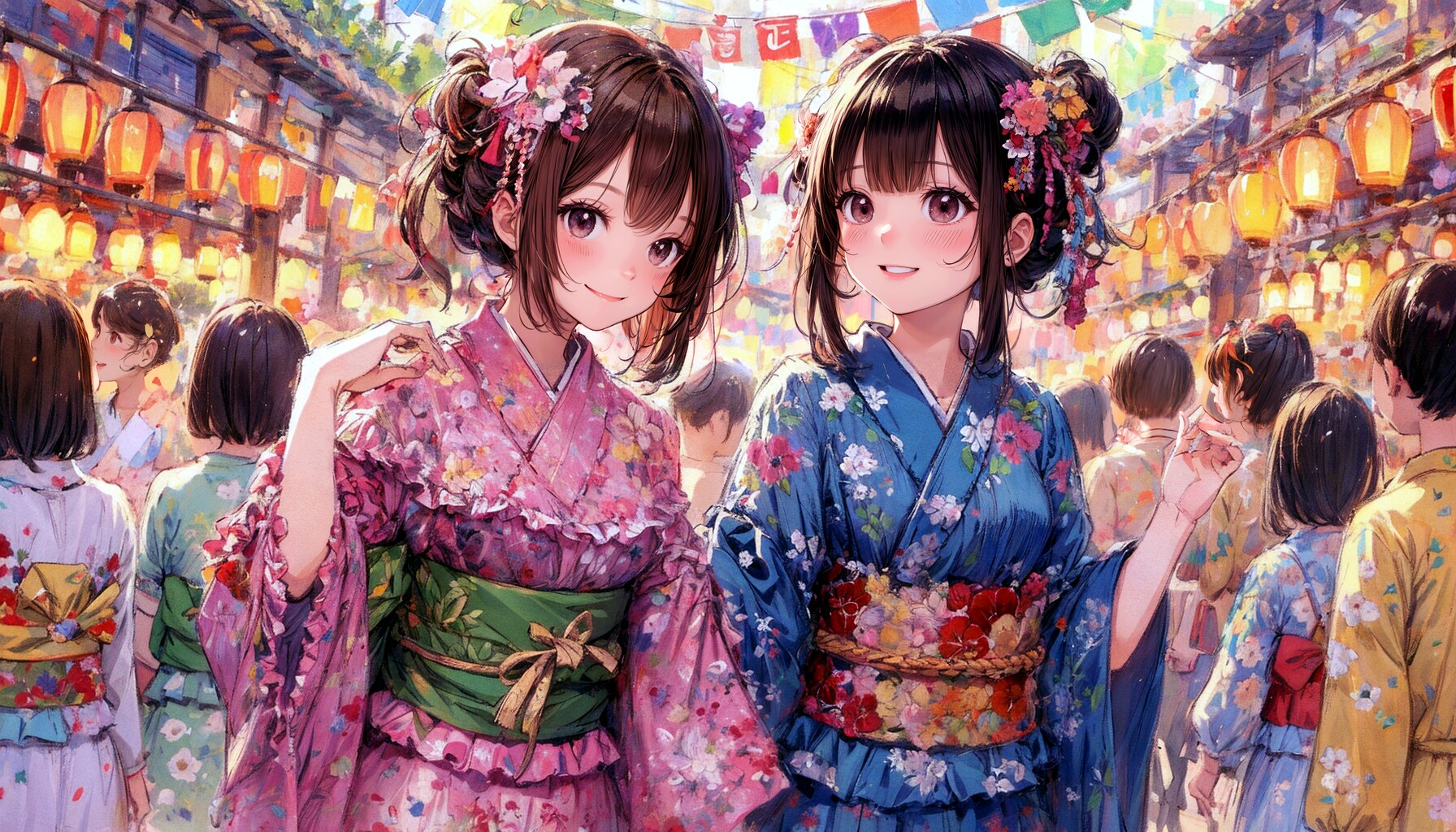 なかよし21 | の人気AIイラスト・グラビア