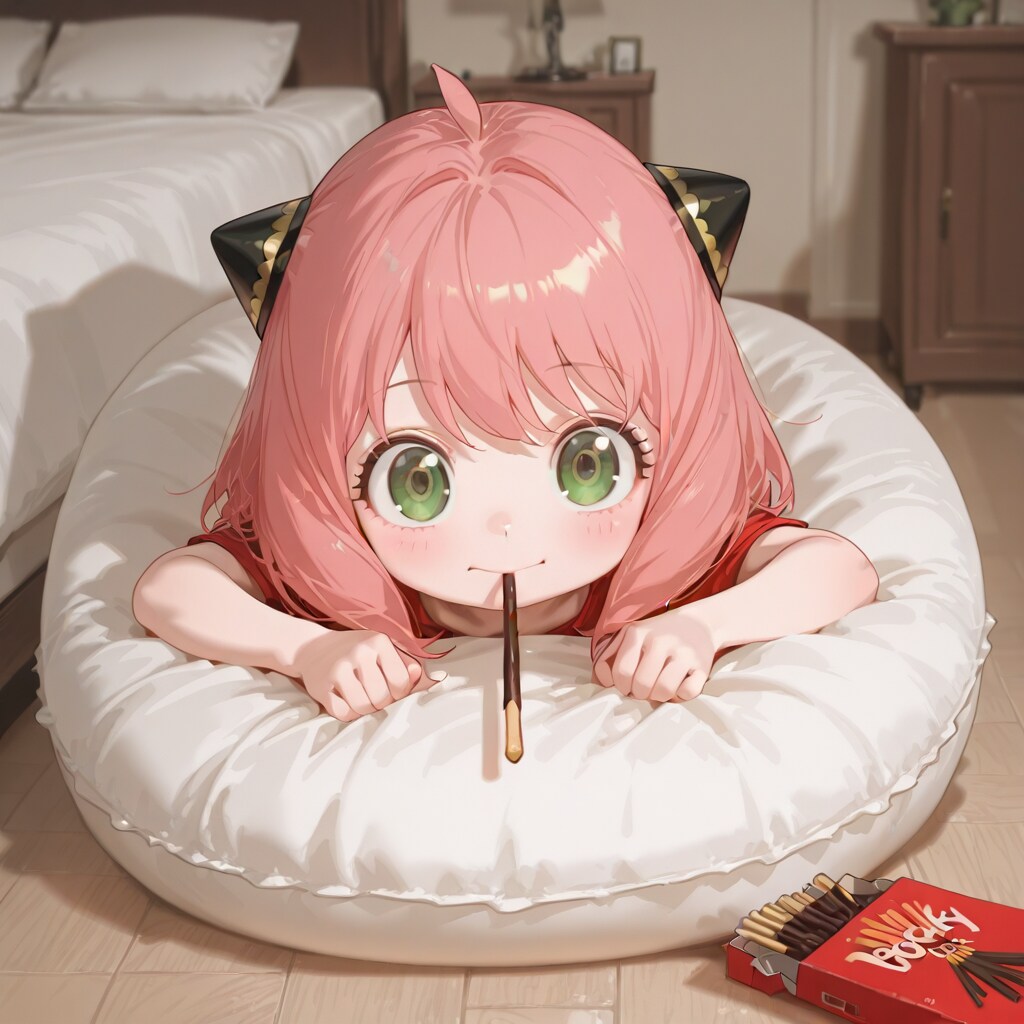 アーニャ　ポッキー食べる　2025/11/11