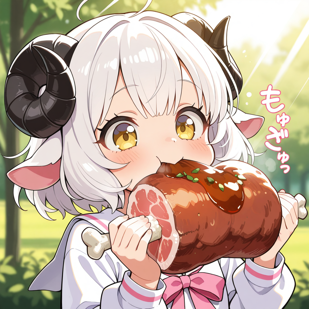 ちがーう！！メイちゃんは草食でしょーっ！！