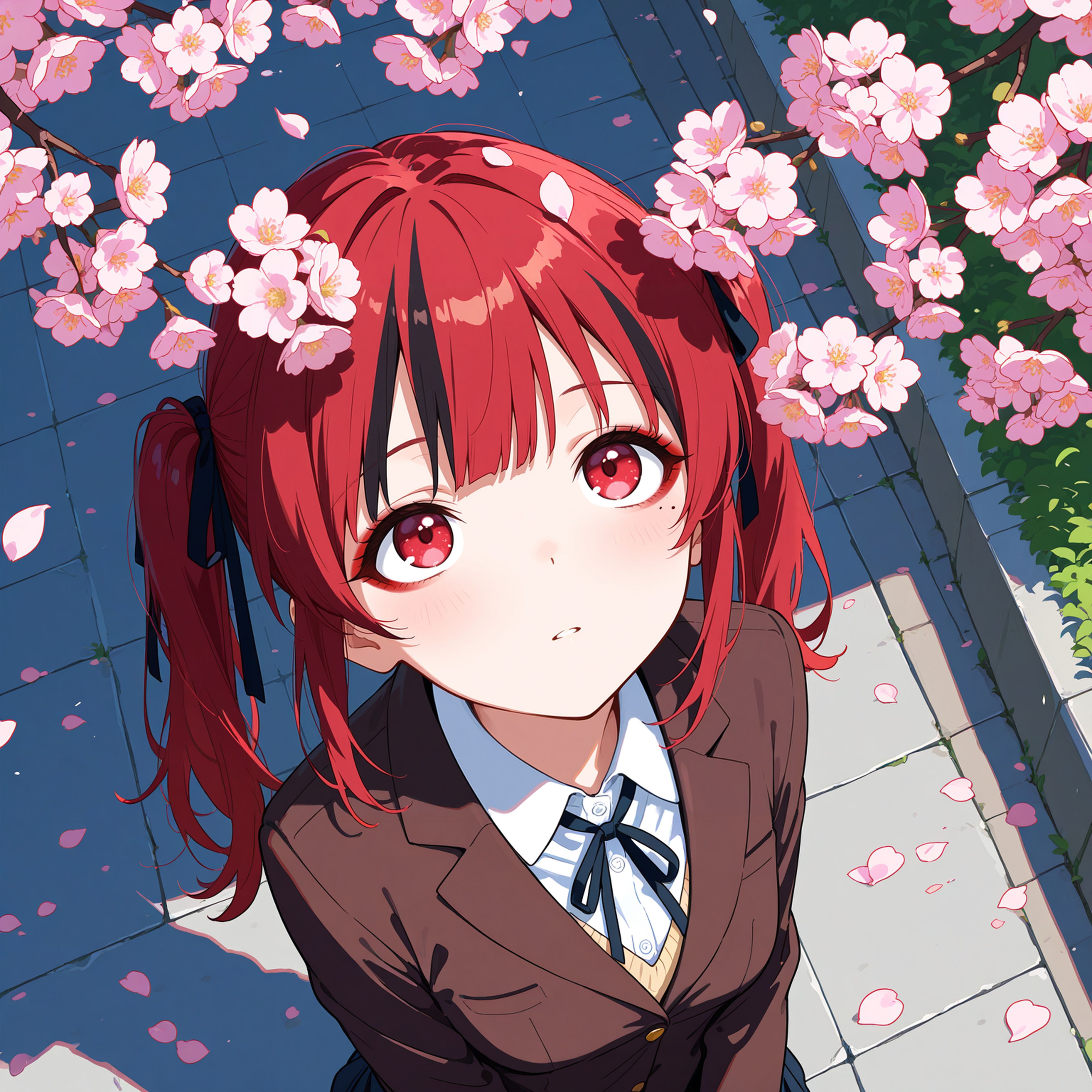 梅の通学路 | の人気AIイラスト・グラビア