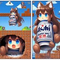 ビール缶と協力プレイで遊ぶ小さな女の子 8枚目