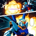 ガンダム　漫画風 2枚目