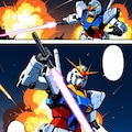 ガンダム　漫画風 8枚目