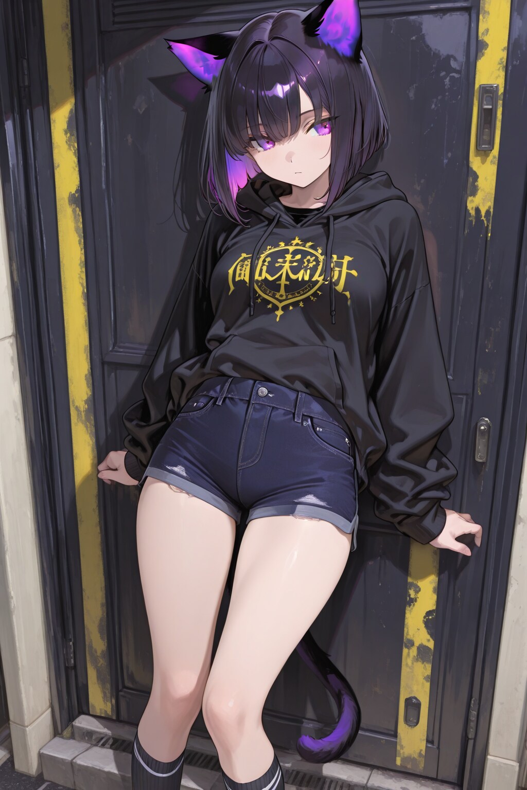 紫色が似合う女の子43