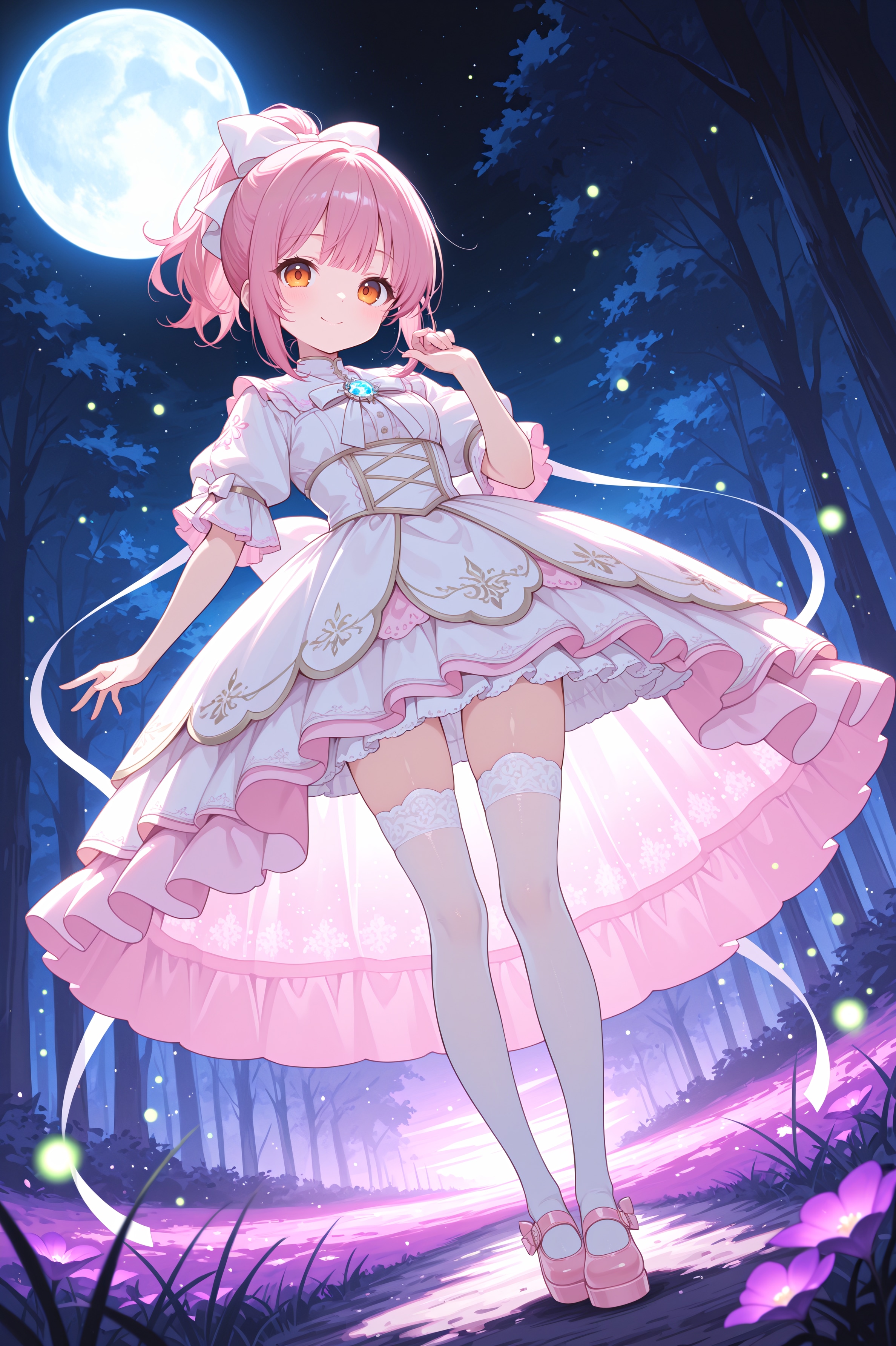蛍舞う夜