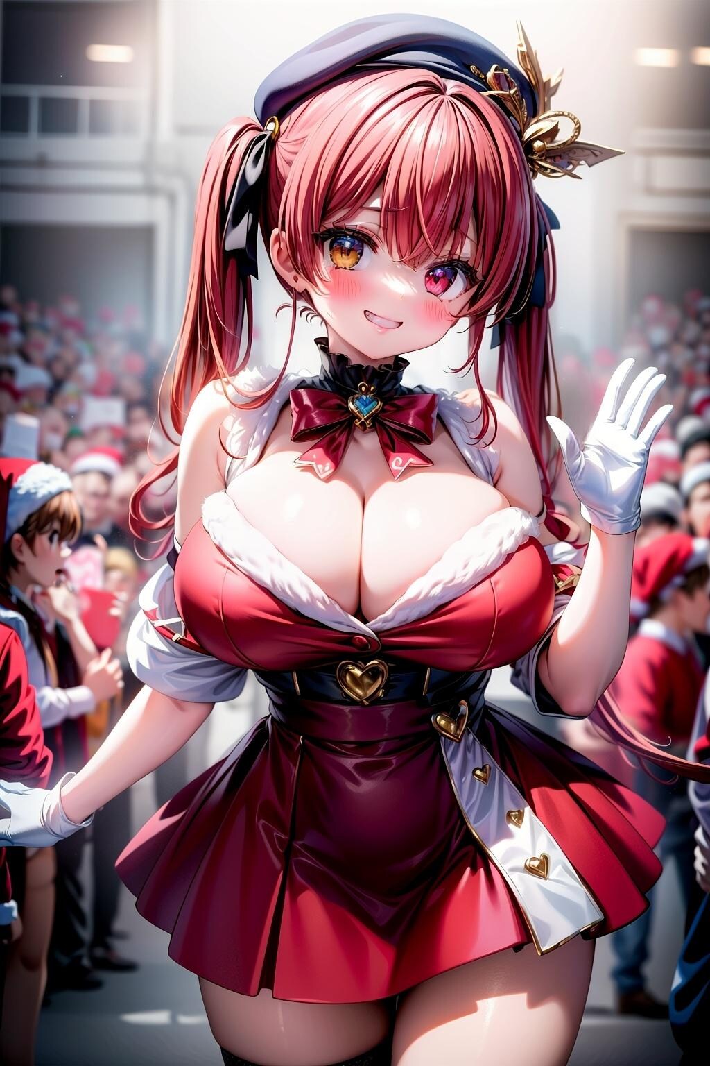 宝鐘マリンのサンタコス 12枚