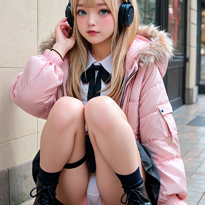 ハーフな女子