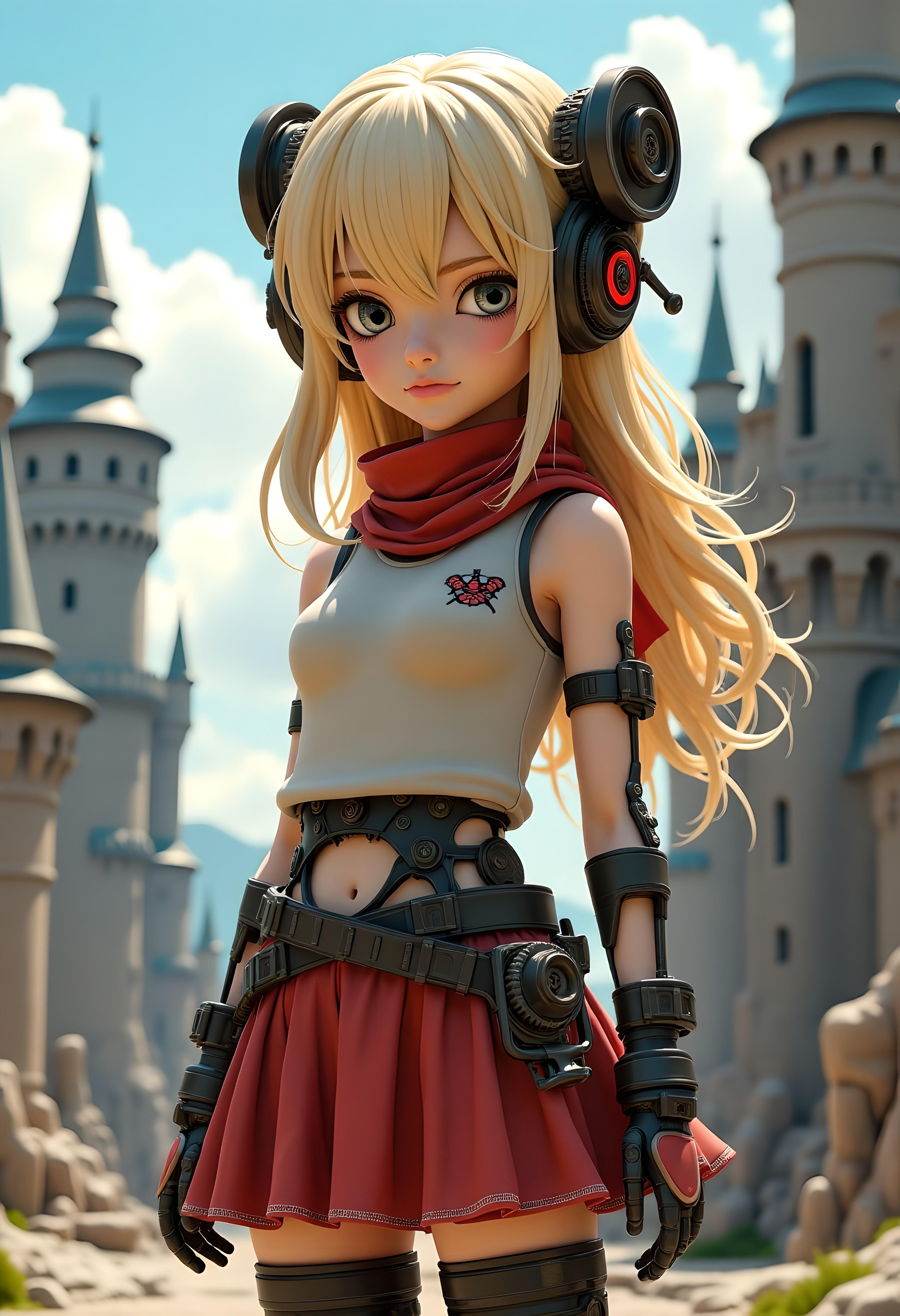 メカ娘2828号 | の人気AIイラスト・グラビア