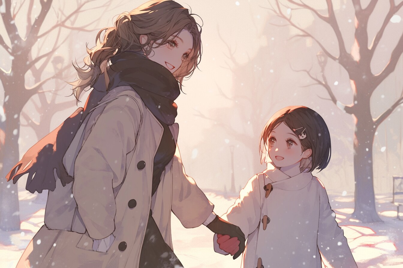 母と娘214 | の人気AIイラスト・グラビア