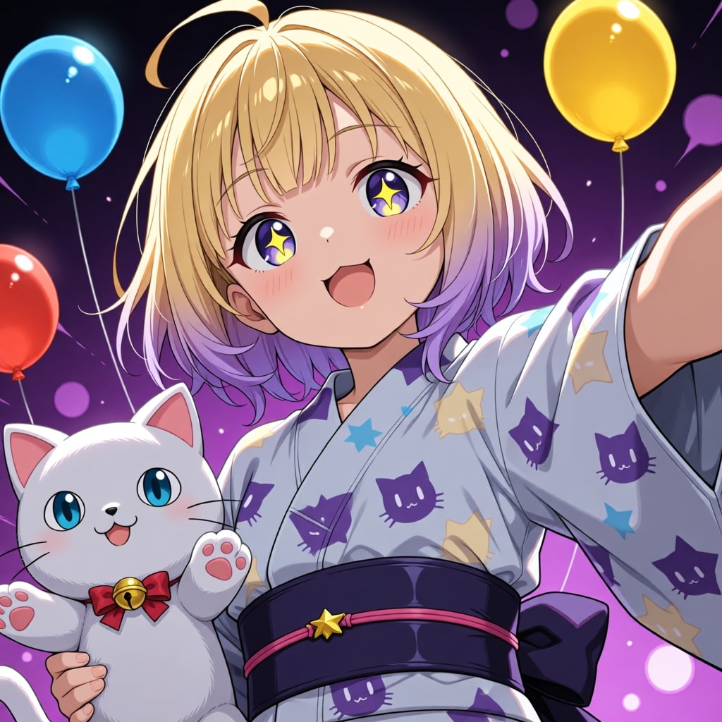 本日のみーむーちゃん(ゆかたの日Ver.)