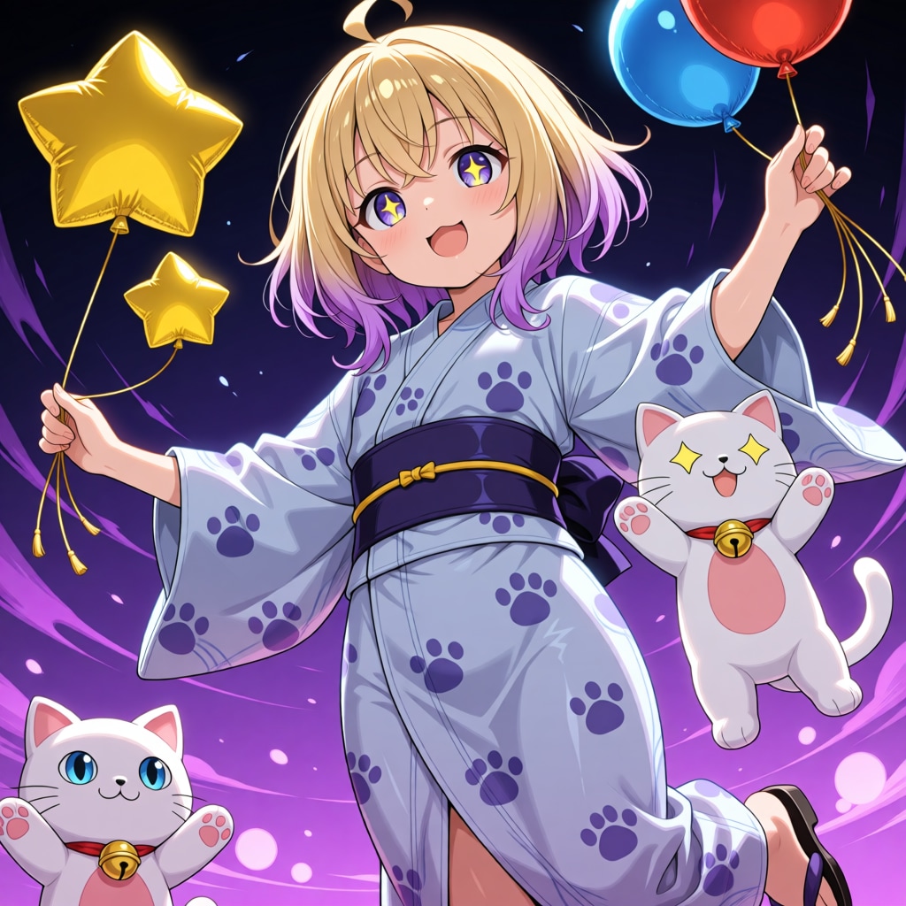 本日のみーむーちゃん(ゆかたの日Ver.)