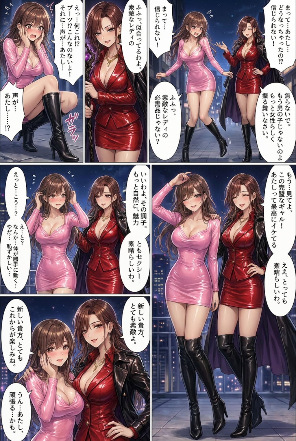 女の子に生まれ変わらされたなっちゃん