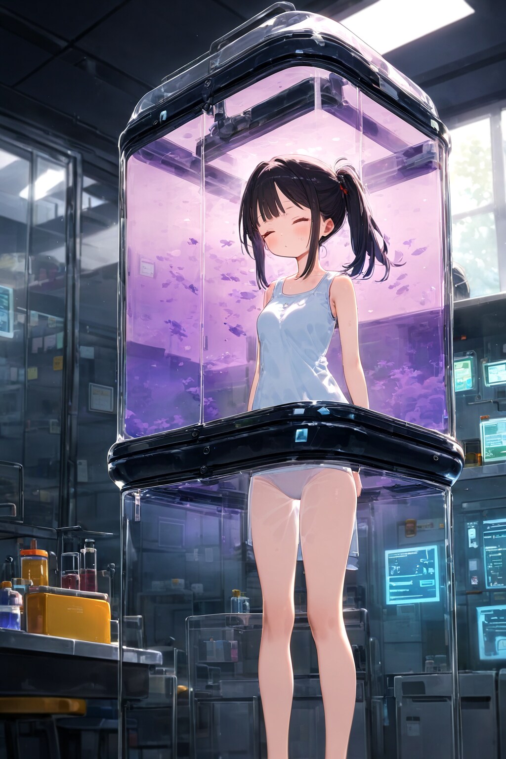 スリープモード実行中