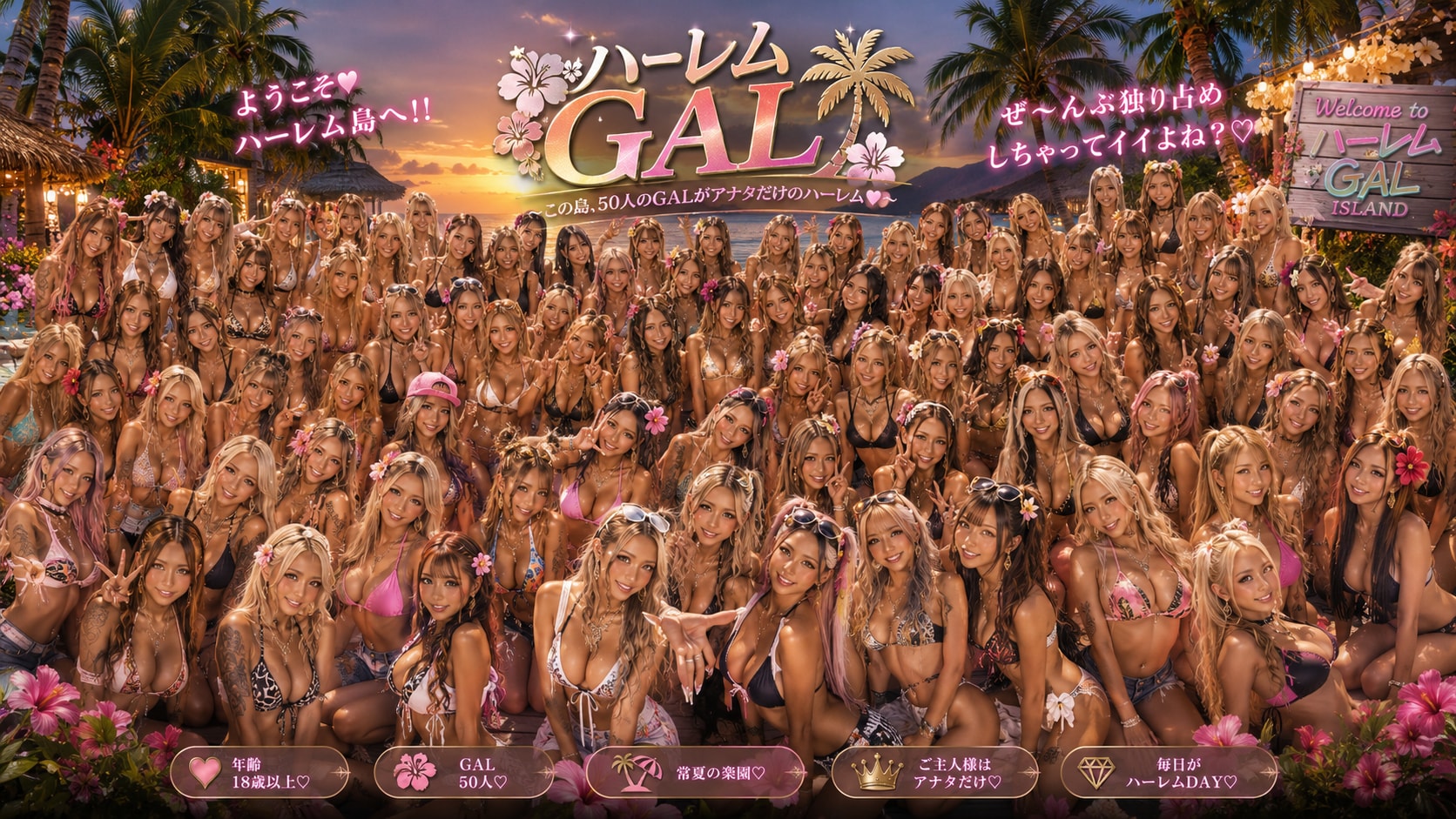 ハーレム島